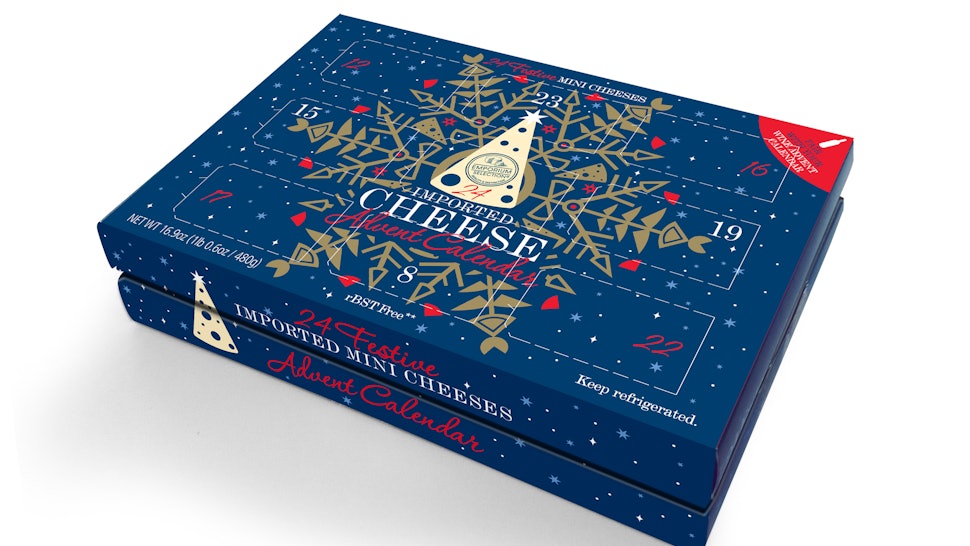 Aldi's Cheese Advent Calendar For 2019 Is Only 15