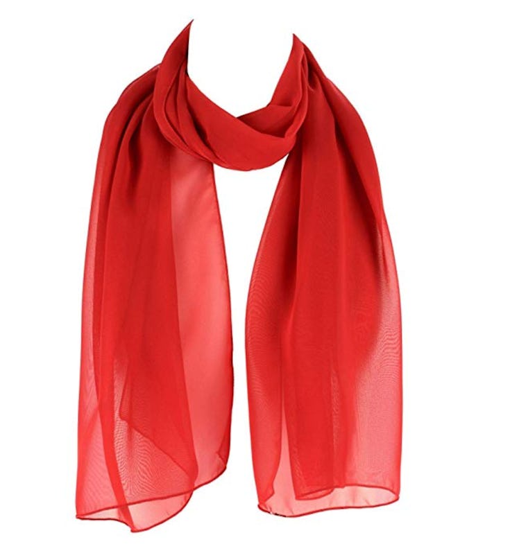 HatToSocks Chiffon Sheer Neck Scarf for Women