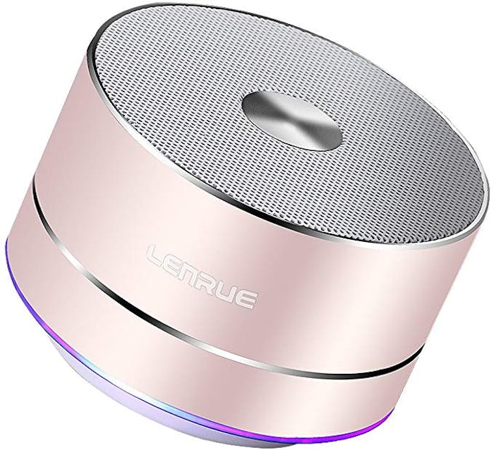 A2 LENRUE Portable Wireless Bluetooth Speaker with Built-in-Mic