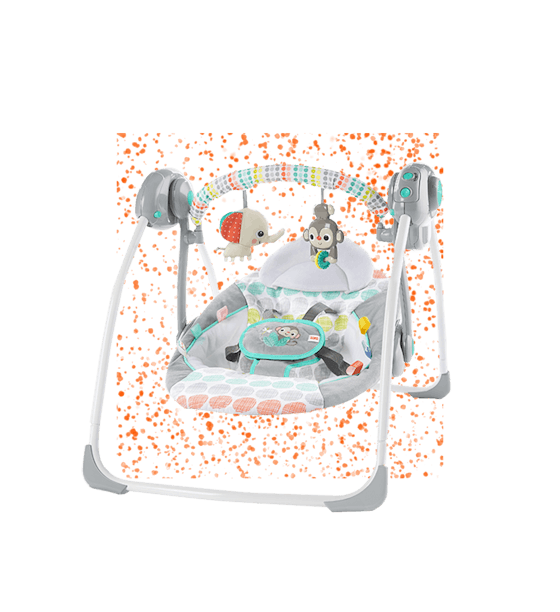 Bright Starts Whimsical Wild Portable Swing