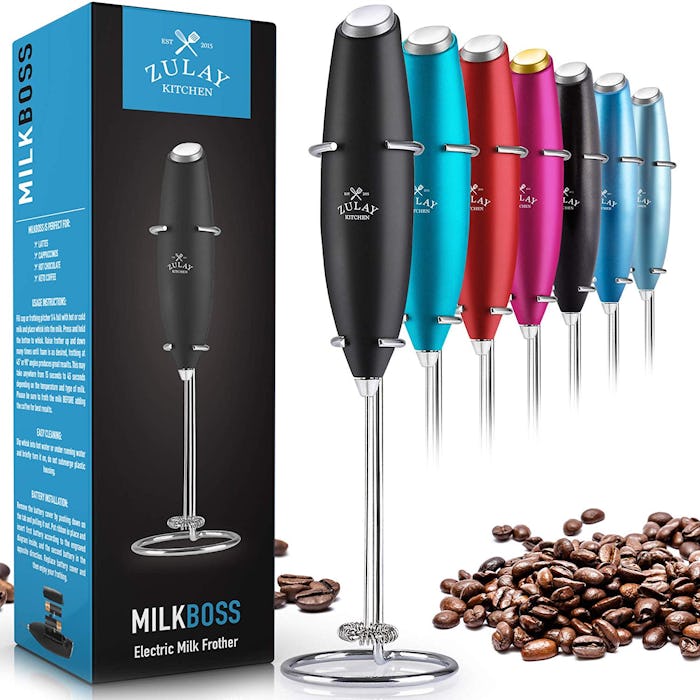 Zulay Kitchen Handheld Milk Frother