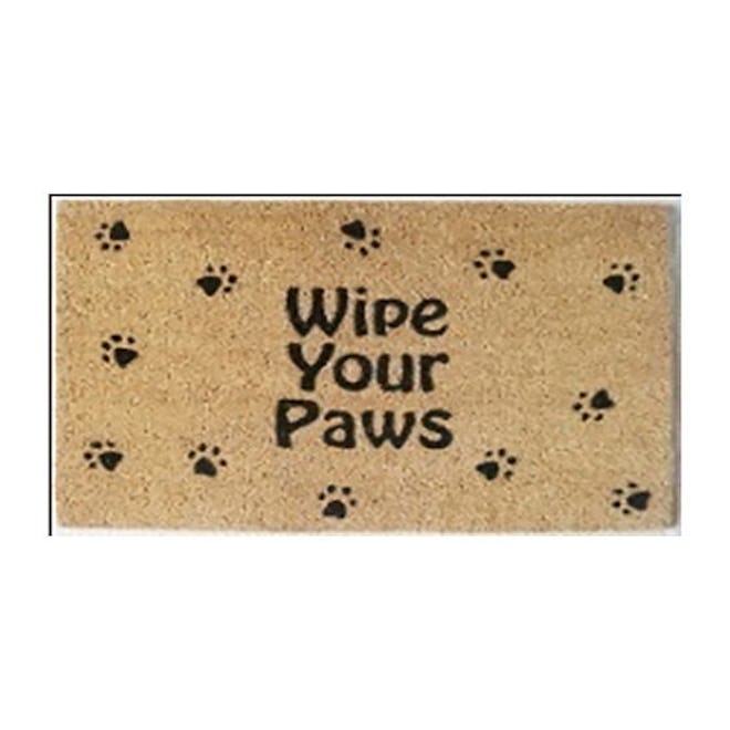 Wipe Your Paws Doormat 18 x 30
