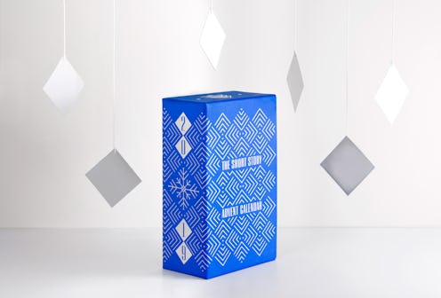 Available from Hingston & Olsen Publishing, this Short Story Advent Calendar — shown above is blue —...