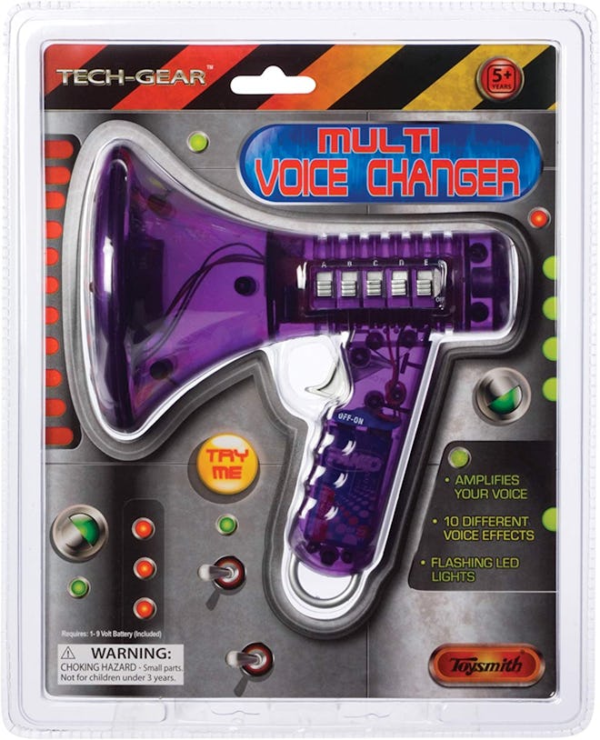 Toysmith Tech Gear Multi Voice Changer (6.5-Inch Various Colors)