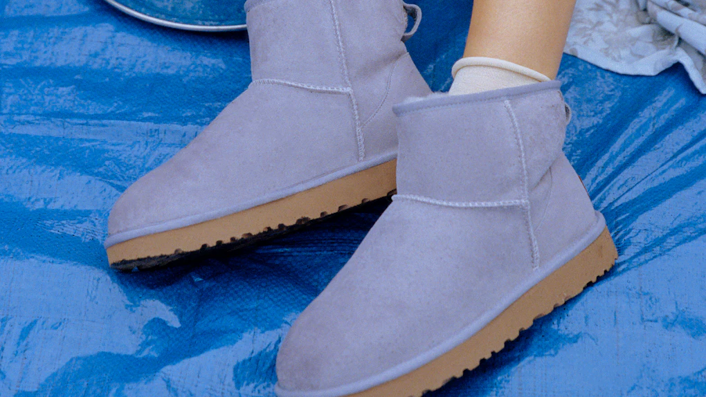Urban Outfitters & UGG's Lavender Mini Ankle Boot Is Here & It Is So Pretty