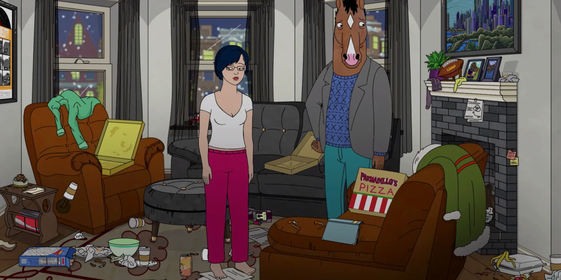 Resultado de imagen de bojack y diane chicago