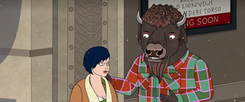 Diane and her new boyfriend Guy in BoJack Horseman Season 6