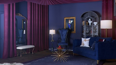 A home decorated like the Evil Queen shows what a Disney villain's home would look like in 2019.