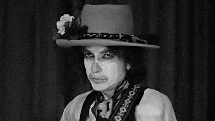 Bob Dylan in 'Rolling Thunder Revue.'