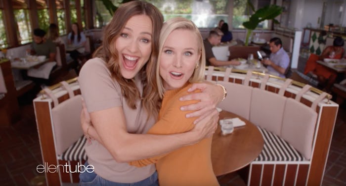 Celeb moms Kristen Bell and Jennifer Garner share parenting advice with moms