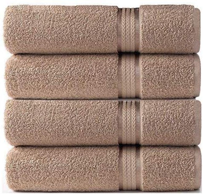COTTON CRAFT Ultra Soft Oversized Bath Towels (Set Of 4)