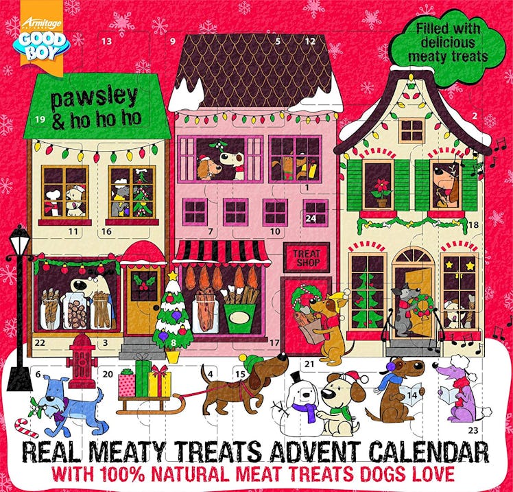 GoodBoy Pawsley Meaty Treats Advent Calendar for Dogs