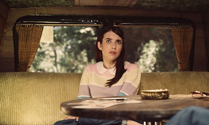 Emma Roberts as Brooke Thompson in 'American Horror Story: 1984'