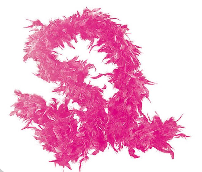 Pink Feather Boa