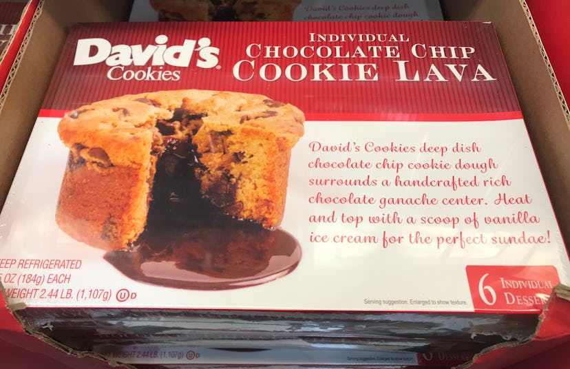 David's Chocolate Chip Cookie Lava from Costco