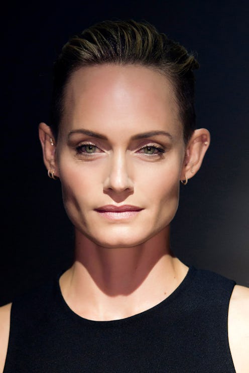 Full-profiled Amber Valletta