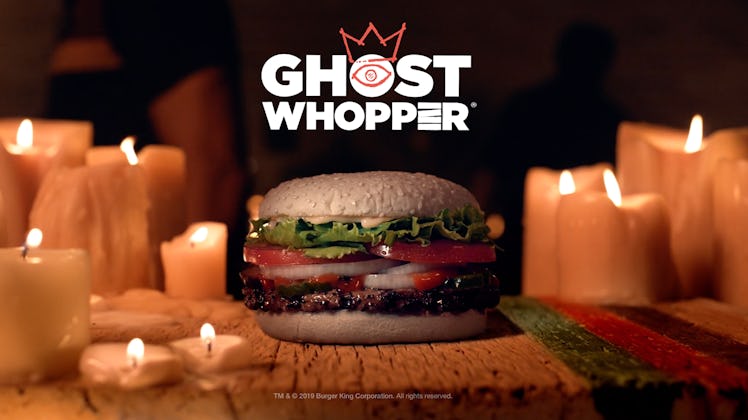 Burger King's Halloween 2019 Ghost Whopper will be for sale Oct. 24