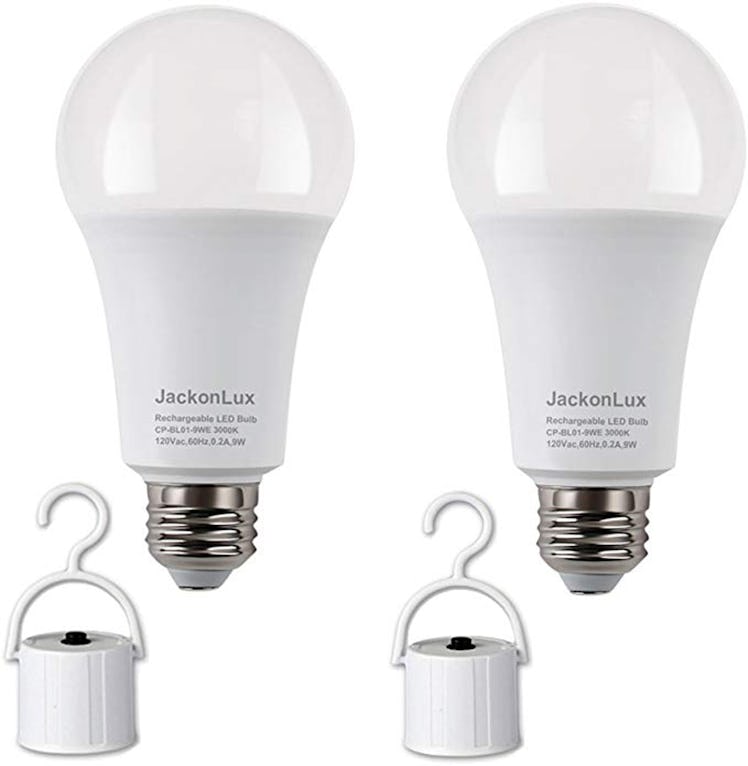 JackonLux Rechargeable Emergency LED Bulb (2-Pack)