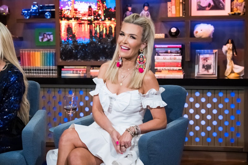Tinsley Mortimer at Watch What Happens Live with Andy Cohen in July 2019