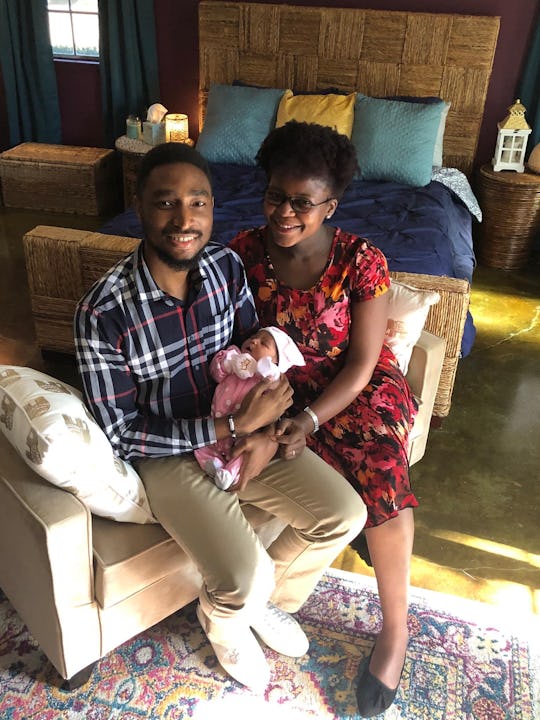 Mech Metiege delivered her baby during a tornado in a laundry room, aided by midwives