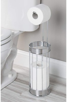 InterDesign Bruschia Free Standing Toilet Paper Holder