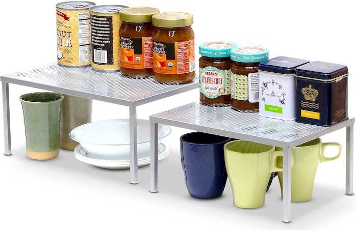 Simple Houseware Expandable Stackable Kitchen Shelf Organizer