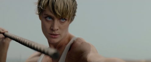 Mackenzie Davis as Grace in Terminator Dark Fate