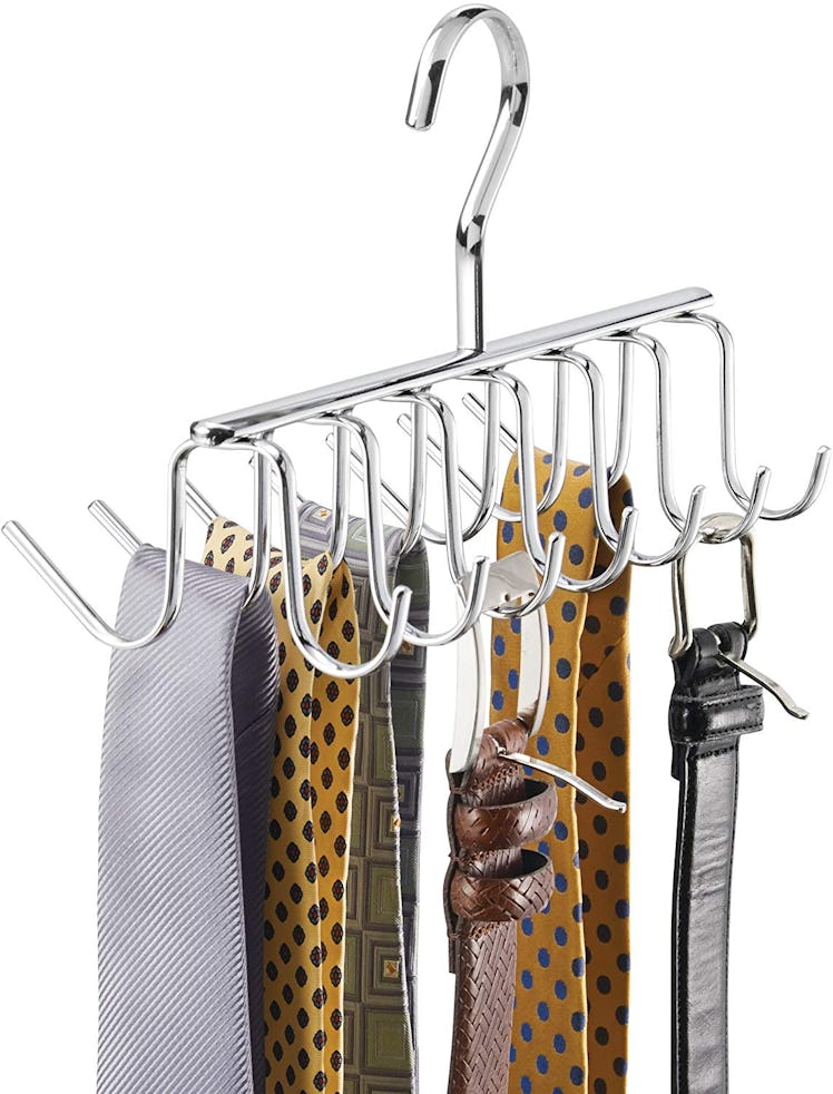 iDesign Belt And Tie Hanger