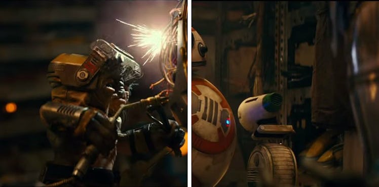Screenshots from Star Wars: The Rise of Skywalker trailer