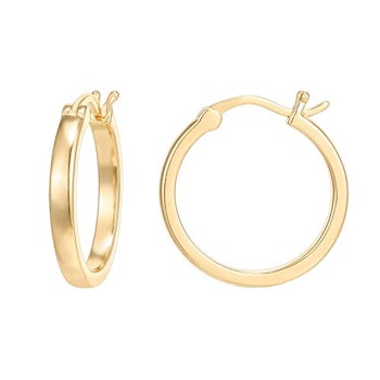 PAVOI 14K Gold Plated Hoops