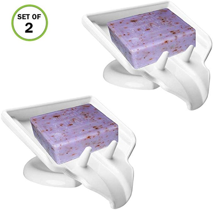 Evelots Soap Dish (2-Pack)