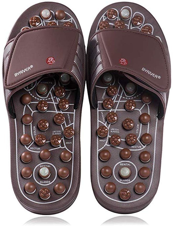 BYRIVER Therapeutic Acupuncture Massage Flip Flops