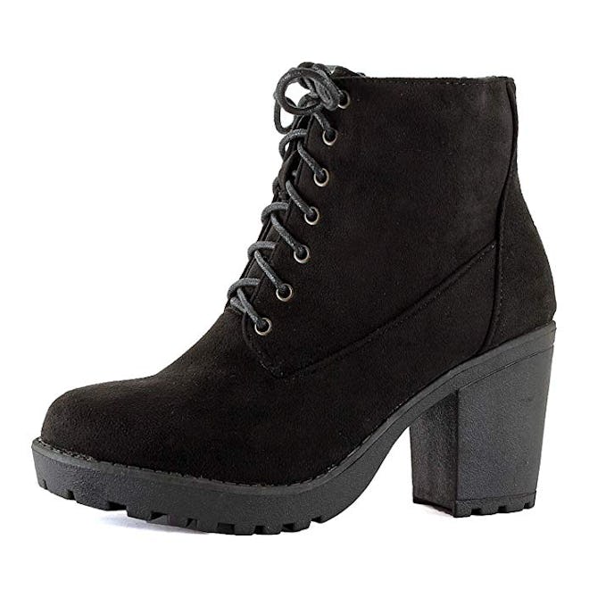 Platform Heeled Boots