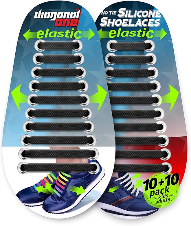 DIAGONAL ONE No-Tie Shoelaces