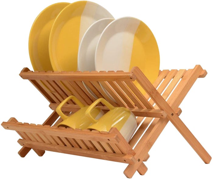 Bambusi Collapsible Dish Drying Rack