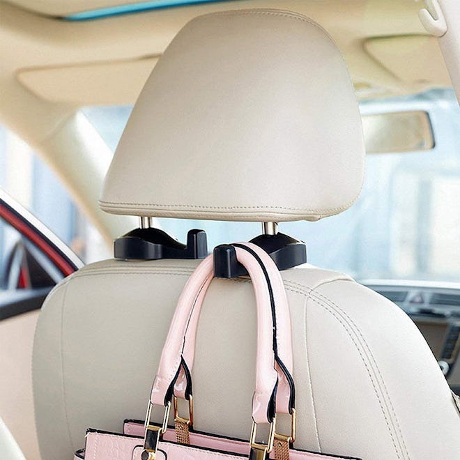 IPELY Universal Car Vehicle Backseat Headrest Hangers (2-Pack)
