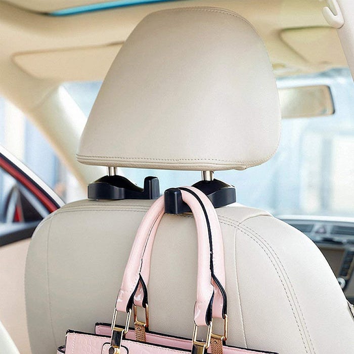 IPELY Universal Car Vehicle Backseat Headrest Hangers (2-Pack)
