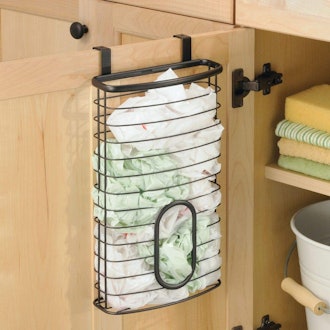 mDesign Over-The-Cabinet Plastic Bag Storage