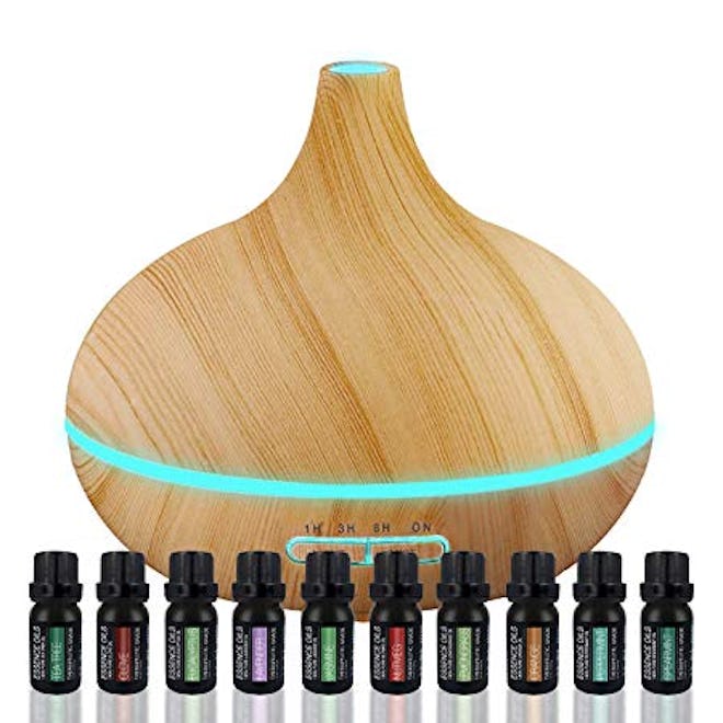 Pure Daily Care Aromatherapy Diffuser & Essential Oil Set