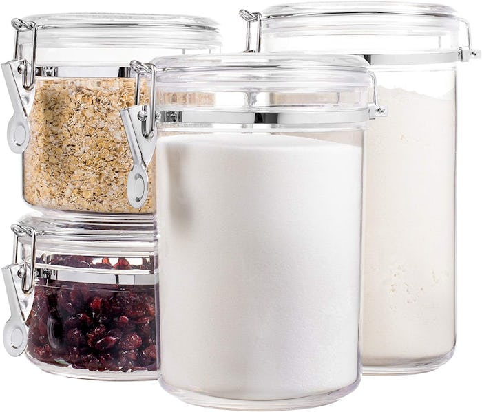Bellemain Airtight Acrylic Canisters (4-Piece Set)