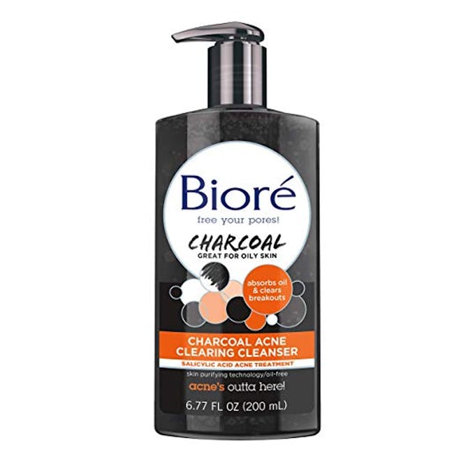 Bioré Charcoal Acne Clearing Cleanser for Oily and Acne Prone Skin