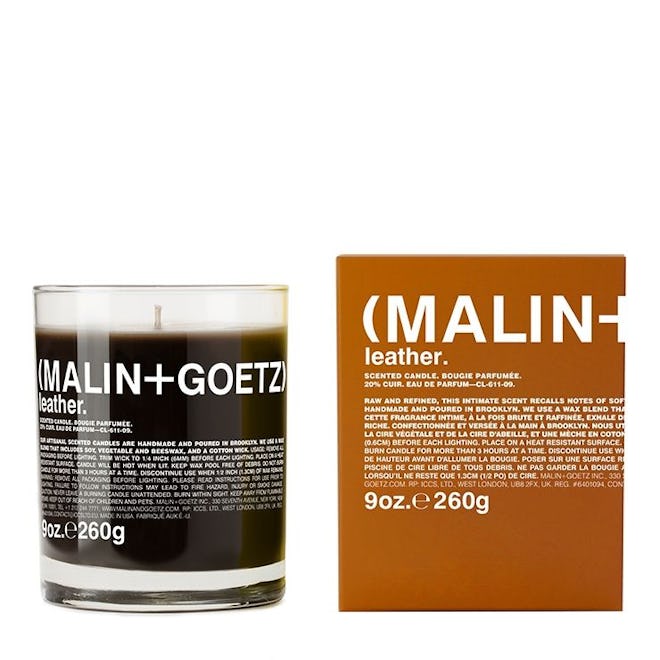 Malin + Goetz Leather Candle 