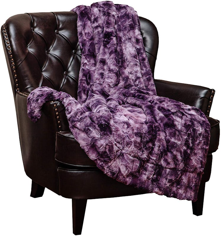 Chanasya Faux Fur Throw Blanket