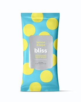 Bliss Lemon & Sage Refreshing Body Wipes (30-Pack)