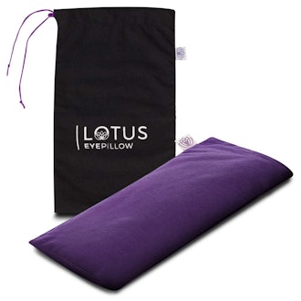 Weighted Lotus Eye Pillow Mask