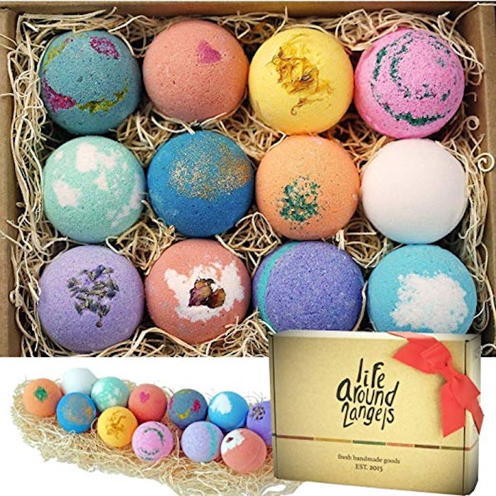 LifeAround2Angels Bath Bombs Gift Set (12-Pack)