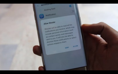 The Notification Reader: Shouter app allows you to have your notifications read aloud to you.