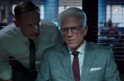 Marc Evan Jackson as Shawn and Ted Danson as Michael in 'The Good Place'