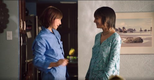 Sadie (Caitlin Stasey) and Nicole (Sasha Frolova) bond in Lifetime's 'Kindred Spirits.'