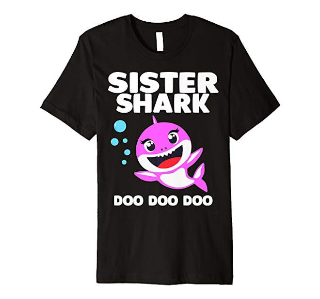 Sister Shark Doo Doo Shirt for Matching Family Pajamas Premium T-Shirt
